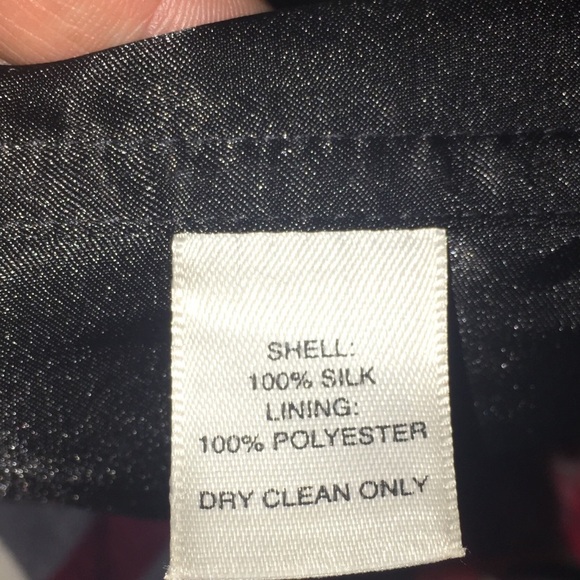 White House Black Market Floral Halter Silk Dress - Picture 8 of 8